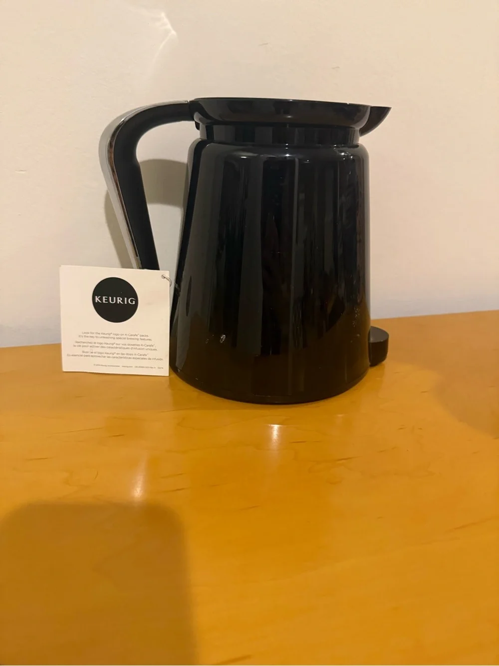 Keurig Black Replacement Coffee Carafe with Handle